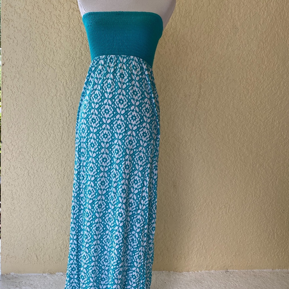Forever 21 Bandeau Maxi Dress Cover up